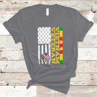 Proud Vietnam Veterans Honor Patriotic Soldier American Flag T-Shirt - Wonder Print Shop