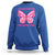 Pink Shirt Day On Wednesdays We Wear Pink Butterfly Anti Bullying Sweatshirt - Wonder Print Shop