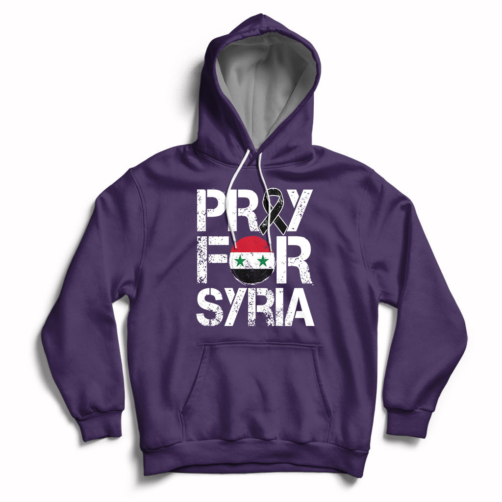 Syria Stay Strong We Are With You Pray For Syria Hoodie - Wonder Print Shop