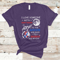 I Love Someone With Heart Disease To The Moon And Back CHD T-Shirt - Wonder Print Shop