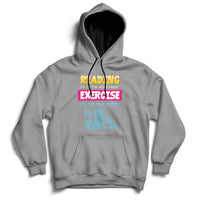 Reading Is To The Mind What Exercise Is To The Body Hoodie - Wonder Print Shop