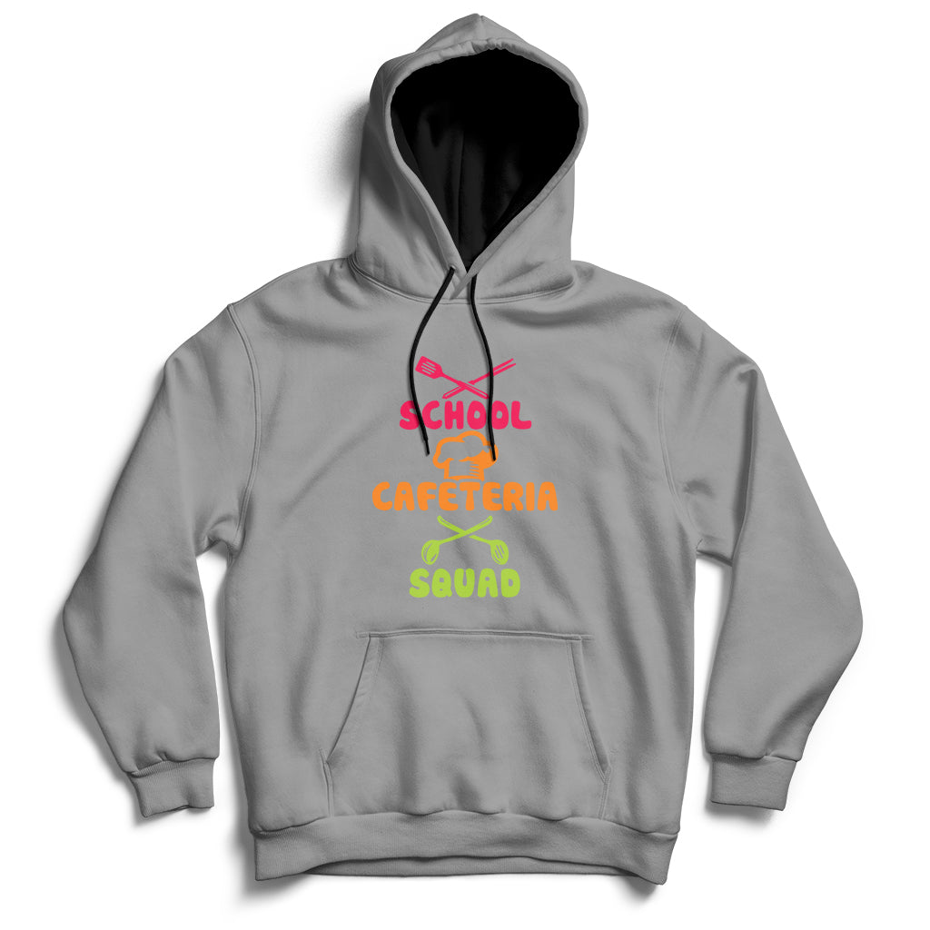 Funny Cafeteria Squad Lunch Lady Crew School Hero Hoodie - Wonder Print Shop