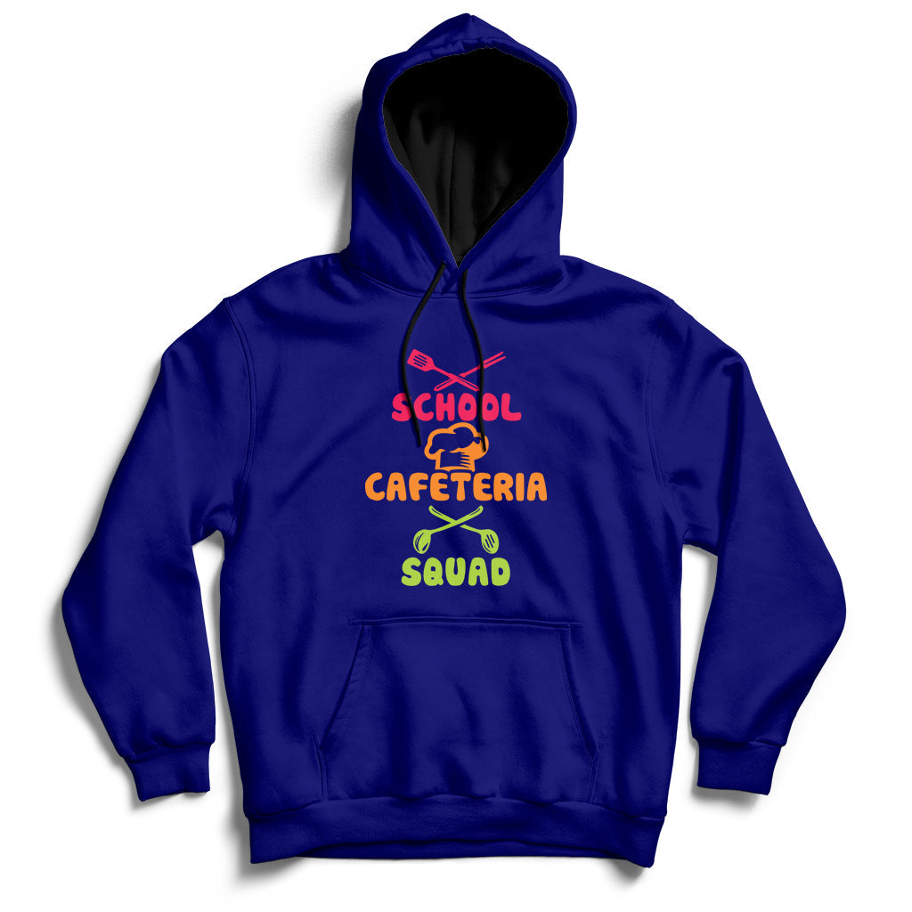 Funny Cafeteria Squad Lunch Lady Crew School Hero Hoodie - Wonder Print Shop