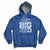 I Love Big Sacks Tight Ends And A Strong D Funny Football Lover Games Hoodie - Wonder Print Shop