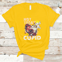 Not Today Cupid Funny Anti Valentine's Day Self-love T-Shirt - Wonder Print Shop