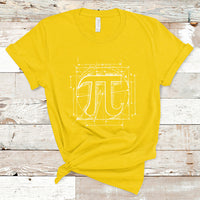 Funny Pi Day Number Pi Geometric Shape Pi Digits Geometry T Shirt - Wonder Print Shop