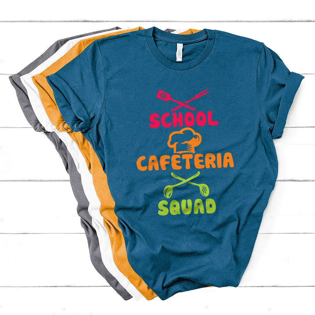 Funny Cafeteria Squad Lunch Lady Crew School Hero T Shirt - Wonder Print Shop