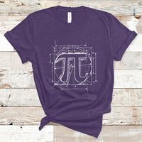 Funny Pi Day Number Pi Geometric Shape Pi Digits Geometry T Shirt - Wonder Print Shop