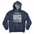 I Love Big Sacks Tight Ends And A Strong D Funny Football Lover Games Hoodie - Wonder Print Shop