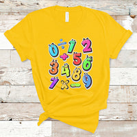 Numbers Math Calculation Symbols Number Day Math Day Numbers Costume Let's Have Fun With The Numbers T-Shirt - Wonder Print Shop
