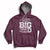 I Love Big Sacks Tight Ends And A Strong D Funny Football Lover Games Hoodie - Wonder Print Shop