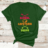 Funny Cafeteria Squad Lunch Lady Crew School Hero T Shirt - Wonder Print Shop