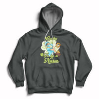 Lucky To Be A Nurse Scrub Life St Patrick's Day Nurse Day Hoodie - Wonder Print Shop