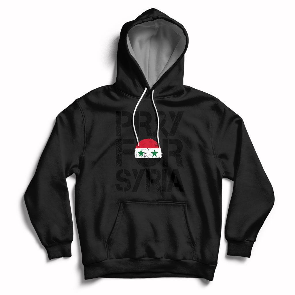 Syria Stay Strong We Are With You Pray For Syria Hoodie - Wonder Print Shop