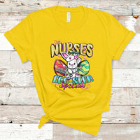Nurses Are Egg-stra Special Easter Bunny Nursing Extra Pun T Shirt - Wonder Print Shop