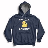 Sarcastic Big Duck Energy Funny Ducky Meme Hoodie - Wonder Print Shop