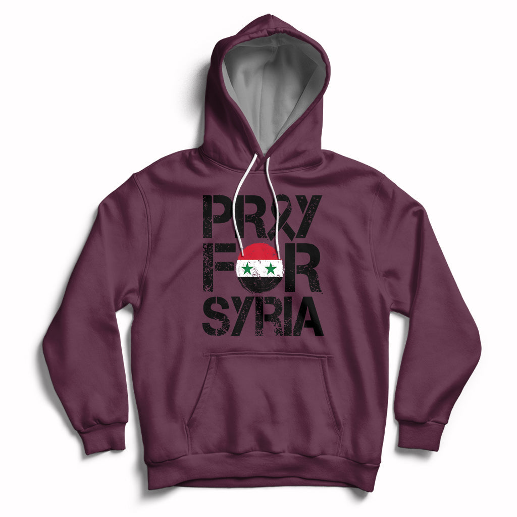 Syria Stay Strong We Are With You Pray For Syria Hoodie - Wonder Print Shop