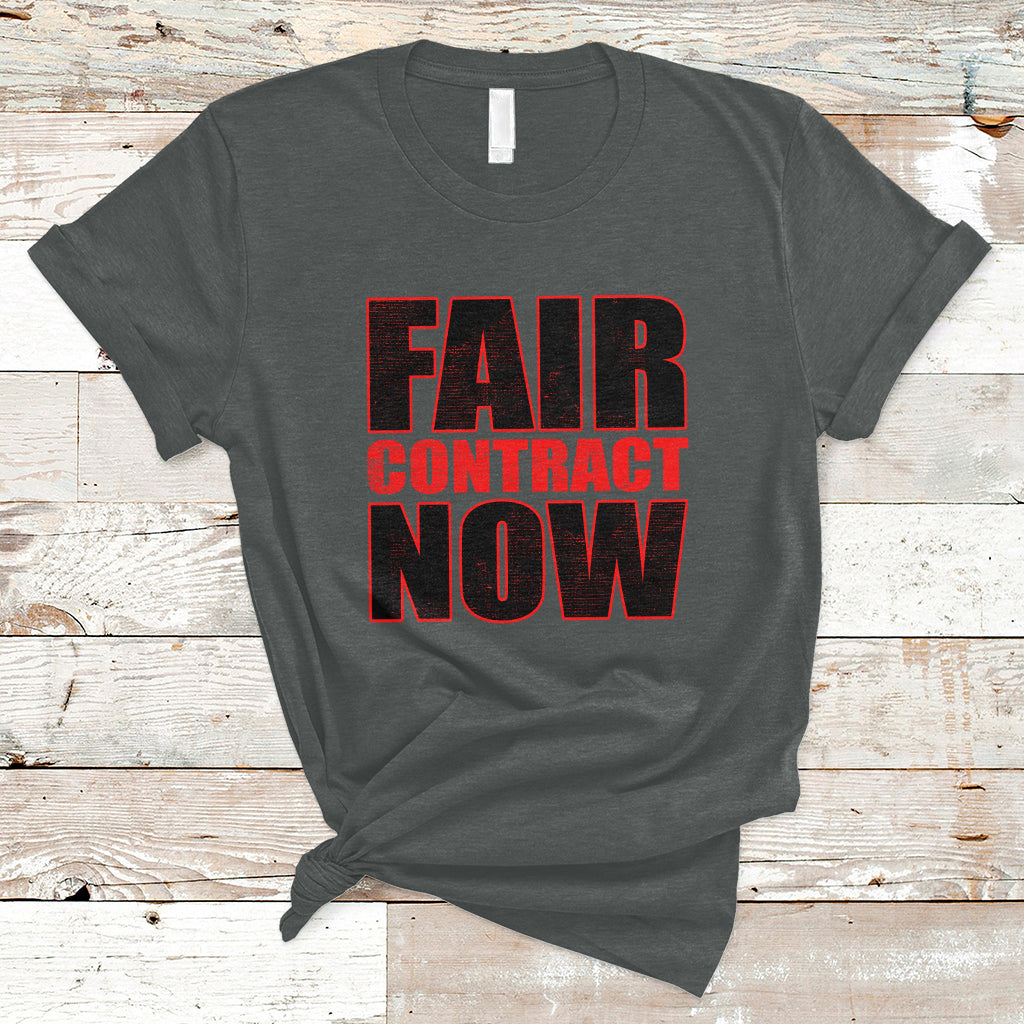 Contract Now Fair Contract Now T-Shirt - Wonder Print Shop