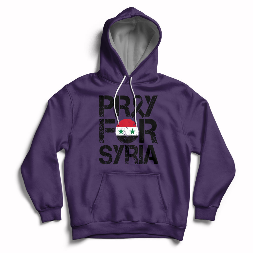 Syria Stay Strong We Are With You Pray For Syria Hoodie - Wonder Print Shop