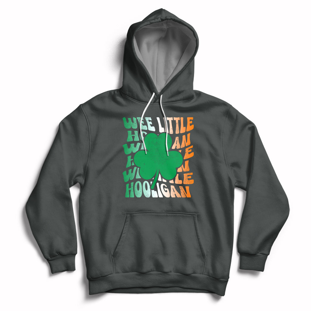 Wee Little Hooligan Funny St. Patrick's Day Leprechaun Hoodie - Wonder Print Shop