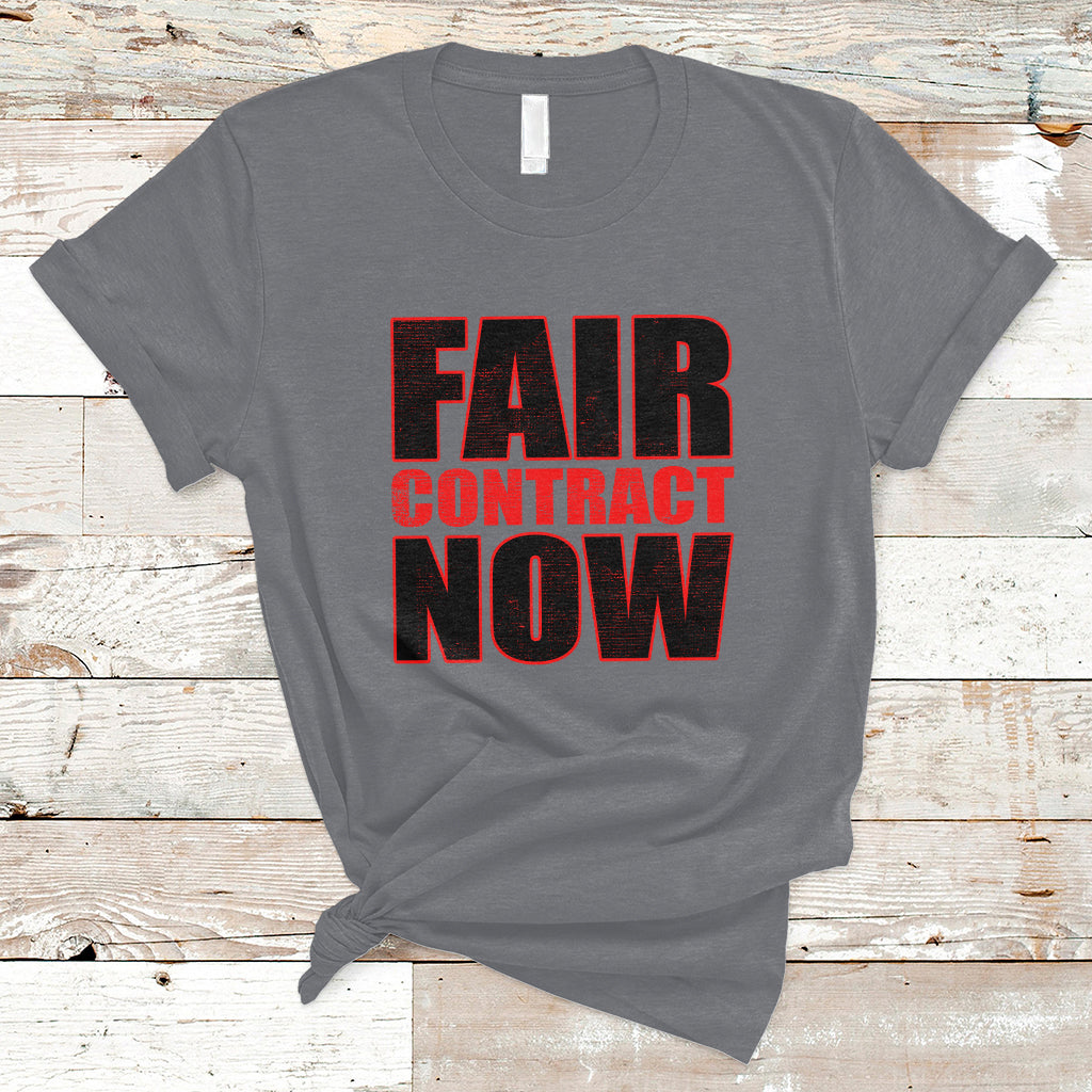 Contract Now Fair Contract Now T-Shirt - Wonder Print Shop