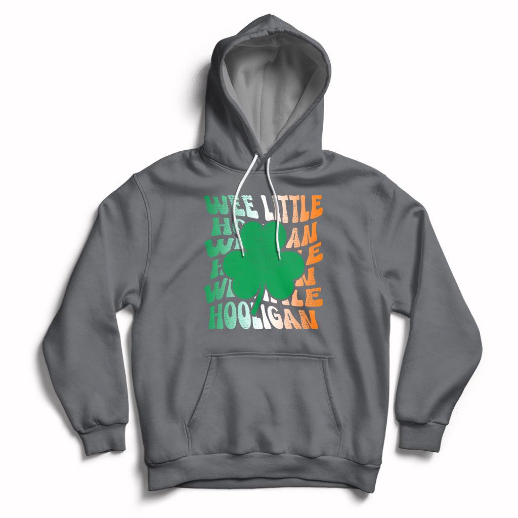 Wee Little Hooligan Funny St. Patrick's Day Leprechaun Hoodie - Wonder Print Shop
