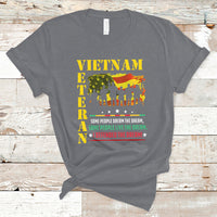 Patriotic Vietnam Veterans Defended The Dream American Flag T-Shirt - Wonder Print Shop