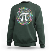 Funny Pi Day 3.14 Number Pi Circle Ratio Pi Digits Geometry Sweatshirt - Wonder Print Shop