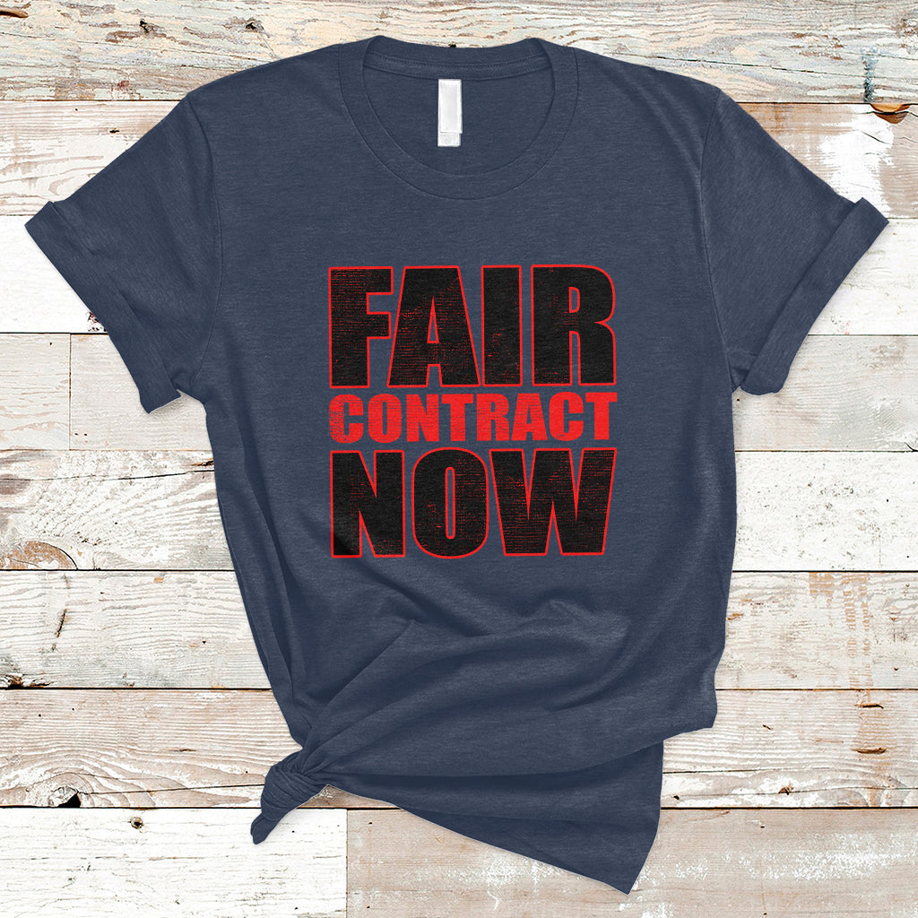 Contract Now Fair Contract Now T-Shirt - Wonder Print Shop
