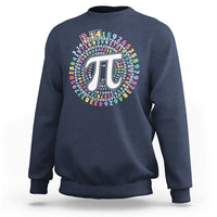 Funny Pi Day 3.14 Number Pi Circle Ratio Pi Digits Geometry Sweatshirt - Wonder Print Shop