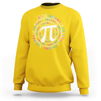 Funny Pi Day 3.14 Number Pi Circle Ratio Pi Digits Geometry Sweatshirt - Wonder Print Shop