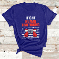 I Fight Human Trafficking End Human Trafficking Not For Sale T Shirt - Wonder Print Shop