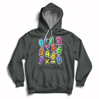 Numbers Math Calculation Symbols Number Day Math Day Numbers Costume Let's Have Fun With The Numbers Hoodie - Wonder Print Shop