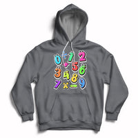 Numbers Math Calculation Symbols Number Day Math Day Numbers Costume Let's Have Fun With The Numbers Hoodie - Wonder Print Shop