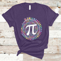 Funny Pi Day 3.14 Number Pi Circle Ratio Pi Digits Geometry T Shirt - Wonder Print Shop