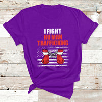 I Fight Human Trafficking End Human Trafficking Not For Sale T Shirt - Wonder Print Shop
