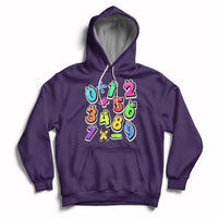 Numbers Math Calculation Symbols Number Day Math Day Numbers Costume Let's Have Fun With The Numbers Hoodie - Wonder Print Shop