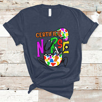 Happy Easter Certified Nurse Easter Eggs Nursing Nurse Day T Shirt - Wonder Print Shop