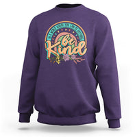 In A World Where You Can Be Anything Be Kind Choose Kindness Rainbow Sweatshirt - Wonder Print Shop