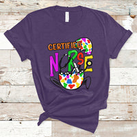 Happy Easter Certified Nurse Easter Eggs Nursing Nurse Day T Shirt - Wonder Print Shop