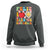 Feliz 100 Dias De Escuela Happy 100 Days Of School Back To School 100th Day Sweatshirt - Wonder Print Shop