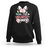 Cute Bunnies Happy Easter I'm The Nurse Bunny Nursing Nurse Sweatshirt - Wonder Print Shop