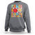 Feliz 100 Dias De Escuela Happy 100 Days Of School Back To School 100th Day Sweatshirt - Wonder Print Shop