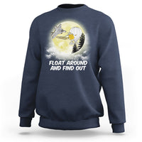 Float Around Find Out Funny Chinese Spy Balloon Political Sweatshirt - Wonder Print Shop