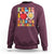 Feliz 100 Dias De Escuela Happy 100 Days Of School Back To School 100th Day Sweatshirt - Wonder Print Shop