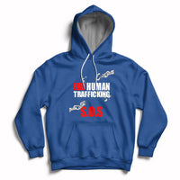 Stop Modern Slavery End Human Trafficking Sos Human Freedom Hoodie - Wonder Print Shop