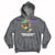 Autism Seeing The World Differently Autism Support Elephant Hoodie - Wonder Print Shop