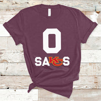 Zero Sacks Funny Put It On A Tee T-Shirt - Wonder Print Shop