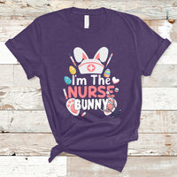 Cute Bunnies Happy Easter I'm The Nurse Bunny Nursing Nurse T Shirt - Wonder Print Shop