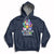 Let's Have Fun With The Numbers Happy Math Day Number Day Cute Unicorn Custome School Kids Hoodie - Wonder Print Shop